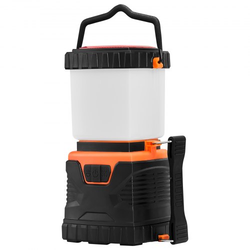 Campinglanterne, LED, 10x9.5x18.8 cm, batteridrevet
