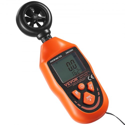 Anemometer, Digital vindhastighedsmåler, 16,3x5,4x3,2 cm, håndholdt