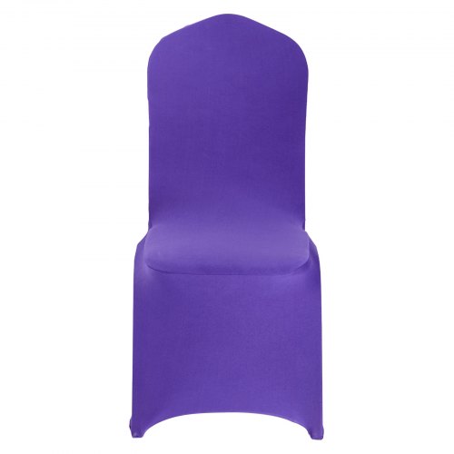 Tuolinpäälliset, 50 kpl, 51x45x95 cm, violetti, polyesteri spandex