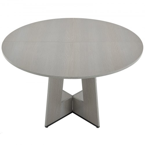 Spisebord, 120x120x75 cm, Grå, Træ