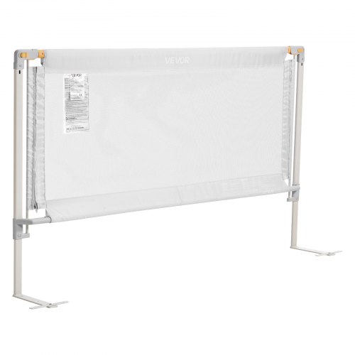 Lastensängyn turvalaita, 200x62 cm, harmaa, korkeussäädettävä turvakaide