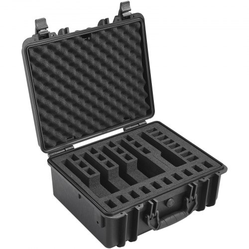 Pistolkasse, 48x41.5x22.3 cm, Sort, Vandtæt Opbevaring