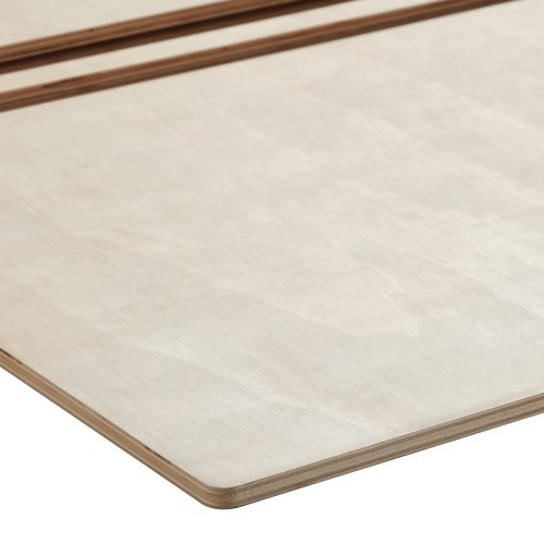 Bunkie Board, 180x130x1 cm, lysebrun, træmadrasunderstøtning