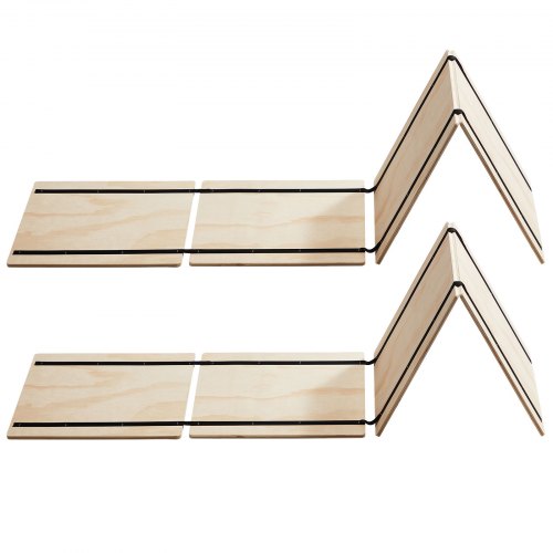 Bunkie Board, 180x90x1 cm, lysebrun, træmadrasstøtte
