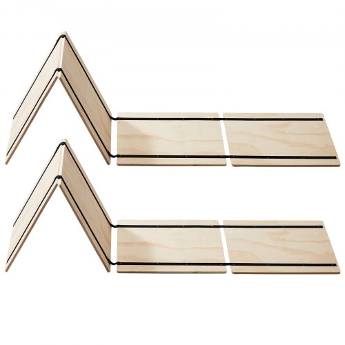 Bunkie Board, 180x90x1 cm, lysebrun, træmadrasstøtte