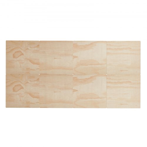 Bunkie Board, 180x90x1 cm, lysebrun, træmadrasstøtte