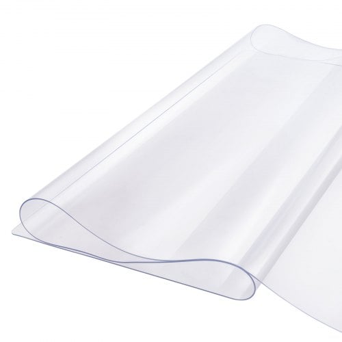 Pöydänsuoja, 61x244 cm, läpinäkyvä, PVC
