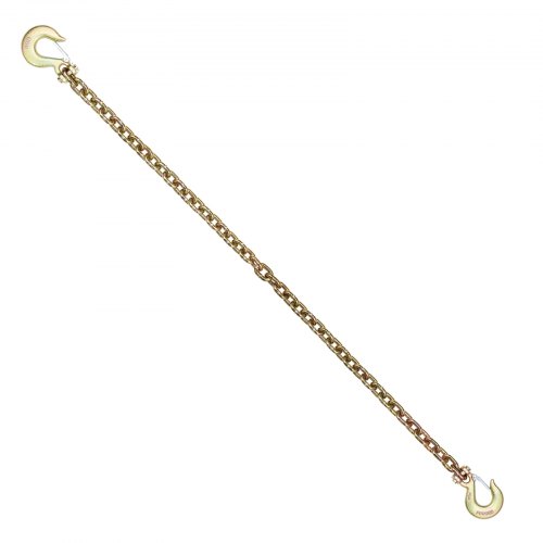 Vetoketju koukuilla, 9.5x313.9 cm, 2 kpl, teräs