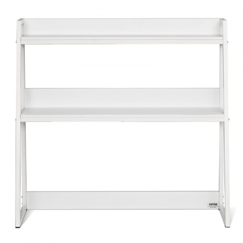 Skrivebordsreol, 95x32x90 cm, Hvid, Opbevaring