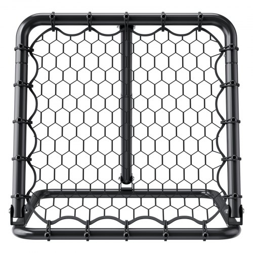 Fodbold Rebounder Net, 86,4x86,4 cm, Justerbar, Bærbart Træningsudstyr
