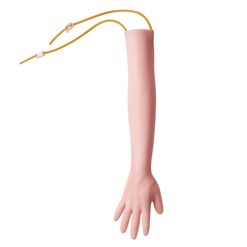 Flebotomian harjoittelukäsivarsi, 56x13x7 cm, IV-harjoittelu, PVC