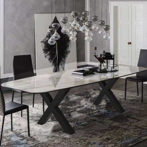 Pöydänjalat, 72x76 cm, Musta, Teräs Pöydänjalat, 72x76 cm, Musta, Teräs