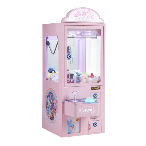 Klo Maskine 32.5x49x85 cm Pink Stål Arcade Spil