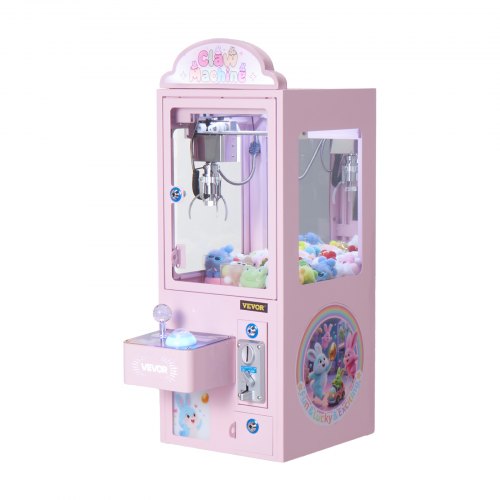 Klo Maskine 32.5x49x85 cm Pink Stål Arcade Spil