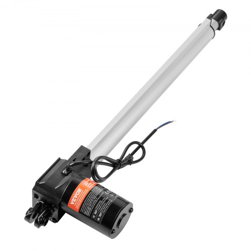 Lineær aktuator 12V 610x80x146 mm, kraftig, IP44, aluminium