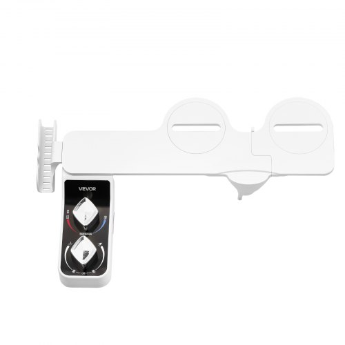 Bidet-tilbehør, 40x27,5x8,5 cm, Justerbart vandtryk, Dobbelte dyser