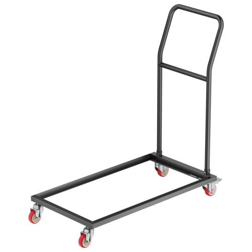 Fällbar stolsställning, 108x53.5x108 cm, Svart, Metallförvaring