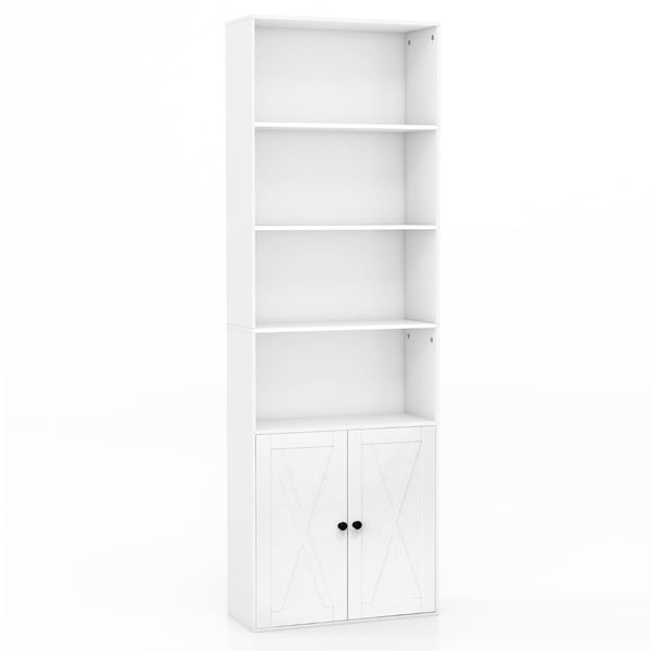 Bogreol, 60x24x180 cm, Hvid , Star