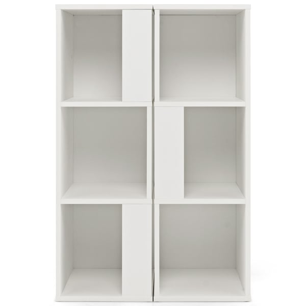 Bogreol, 33x33x100.5 cm, Hvid , Star
