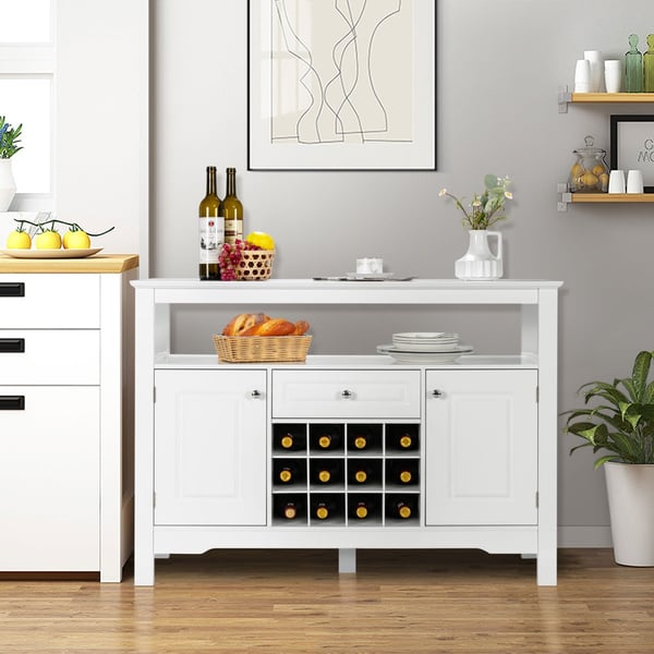 Buffet Skænk, 116×41×83 cm, Hvid , Star
