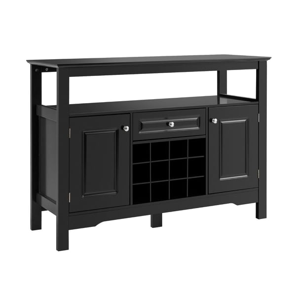 Køkken Opbevaringsskab, 116x40x82 cm, Sort , Star