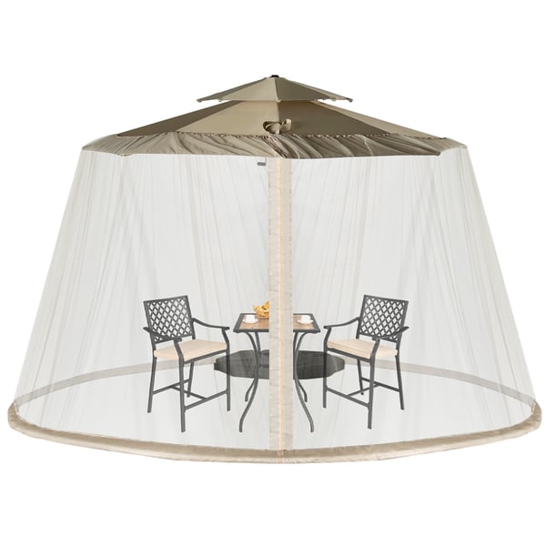 Sateenvarjo hyttysverkko, 104×19 cmjalkaa, Beige , Star