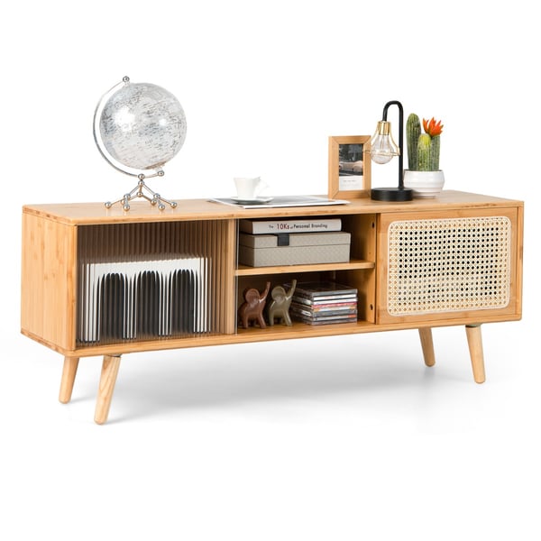 TV-taso, 121×30×46 cm, Luonnonväri , Star