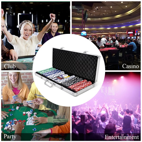 Pokerset, 56x20x6,5 cm, Star