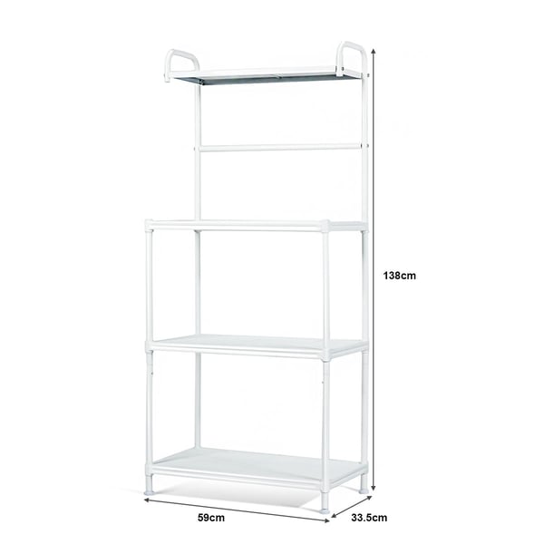 Mikroaaltouunin teline, 59.69x34.29x135.89 cm , Star