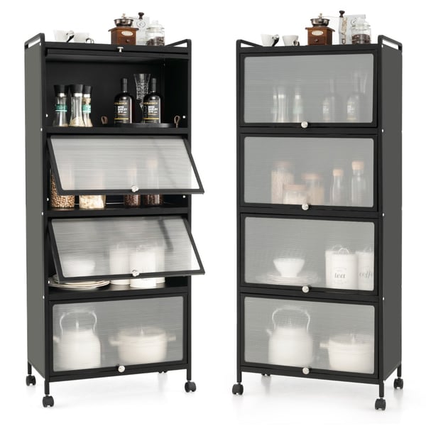 Køkken Bagerstativ, 23.5"x12.5"x60.5", Sort , Star