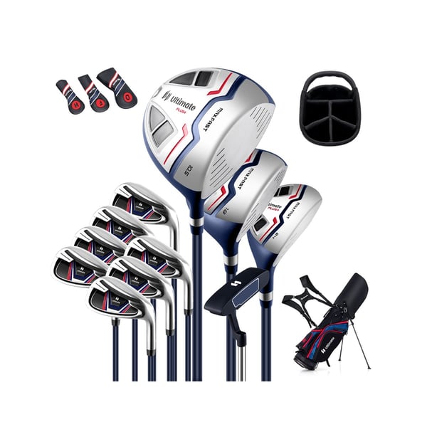 Golfklubpakkesæt, 11" x 7.5", Blå , Star Golfklubpakkesæt, 11" x 7.5", Blå , Star