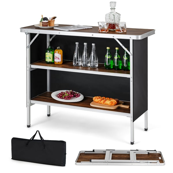 Campingbord, 110x38x88 cm, Kaffe , Star