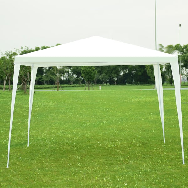Udendørs teltpavillon, 300x300x255 cm, Hvid , Star