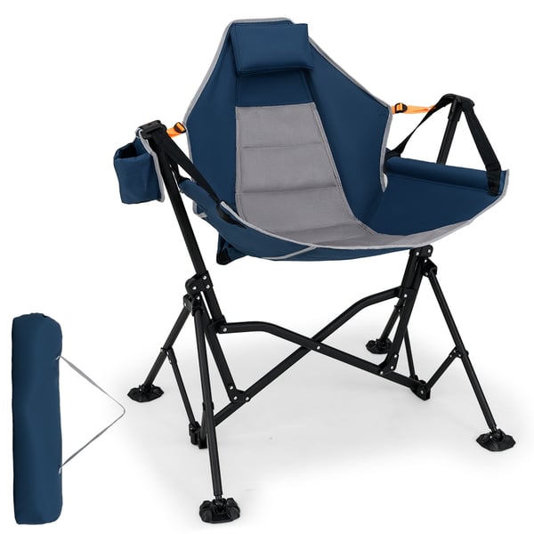 Campcmgstol, 95 cm, Blå - materiale: Oxford-stof , Star