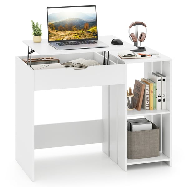 Skrivbord, 100x49x75 cm, Vit , Star