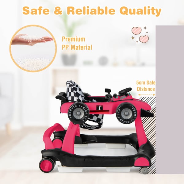 Baby Walker, 73x61x51.5/53.5/55.5 cm , Star