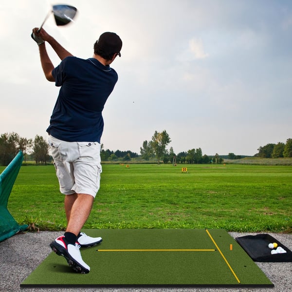 Golf-harjoitusmatto, 5x4 jalkaa, Vihreä , Star