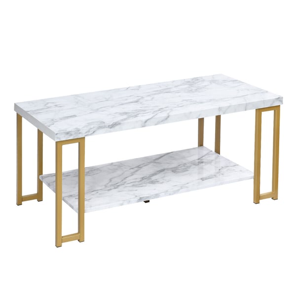 Kaffebord, 100×50×46 cm - materiale: mdf, jern , Star