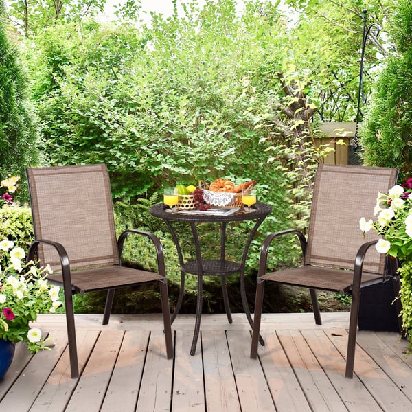 Terrasse Udendørs Spisestol, 72×56×90 cm, Brun , Star
