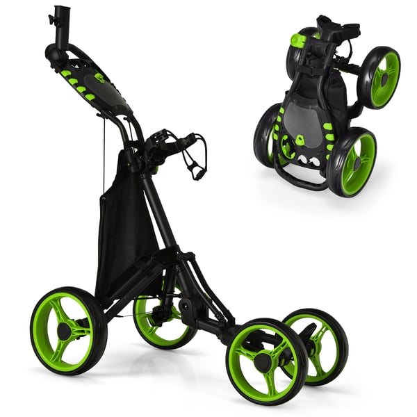 Golf Push Cart, 110x100x65 cm, Grøn , Star