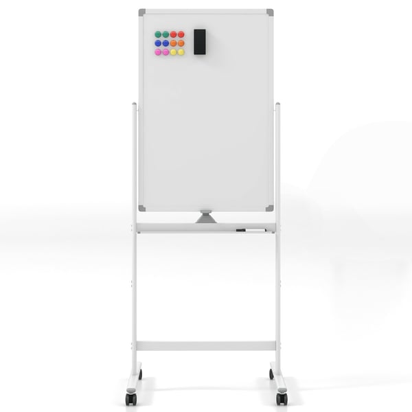 Mobil Whiteboard, 68x56x159-178.5 cm, Sort , Star