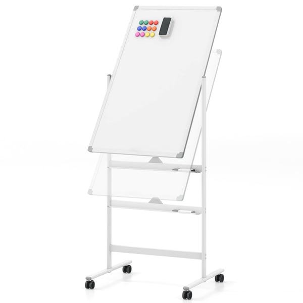 Mobil Whiteboard, 68x56x159-178.5 cm, Sort , Star