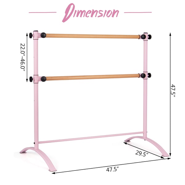 Ballet-tanko, 47,5×29,5×47,5 cm, vaaleanpunacmen , Star