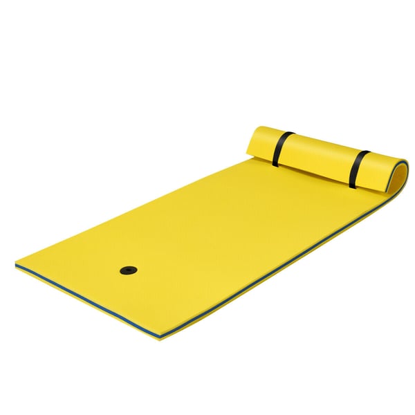 Vattenmatta, 221×91×4 cm, Gul , Star