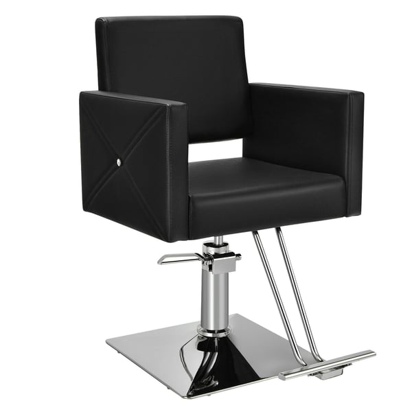 Barberstol, 64,5x86x95-110 cm, Sort , Star