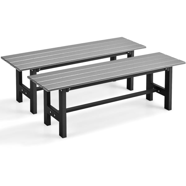 Udendørs Stol, 119×36×41 cm, Grå , Star