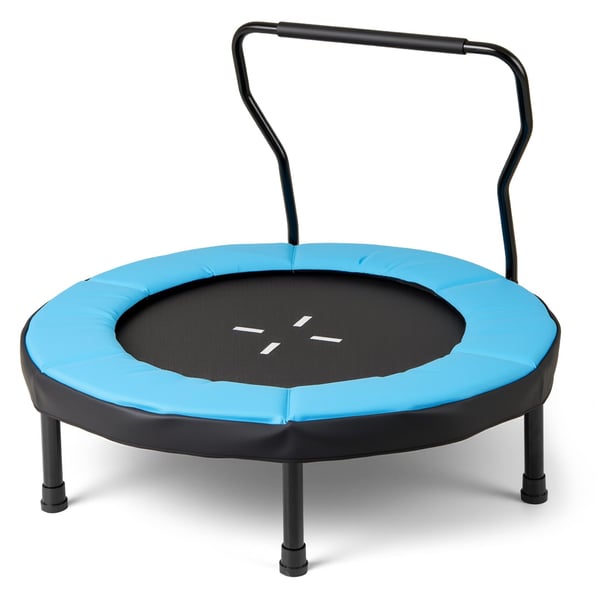 Børnefitness trampolcm, 102x77 cm, blå , Star
