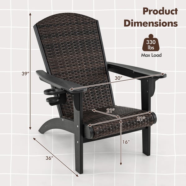 Loungestol, 92x76x100 cm, Sort , Star