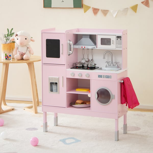 Legekøkken, 83×29×103 cm, Pink , Star
