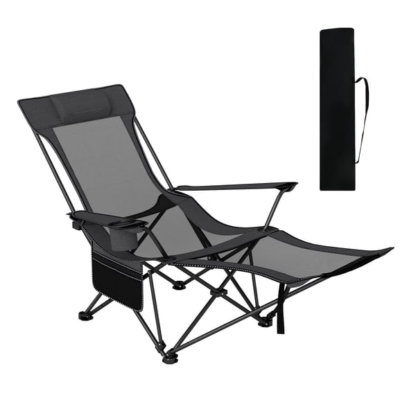 Campingstol, 152x83x75 cm, Grå , Star